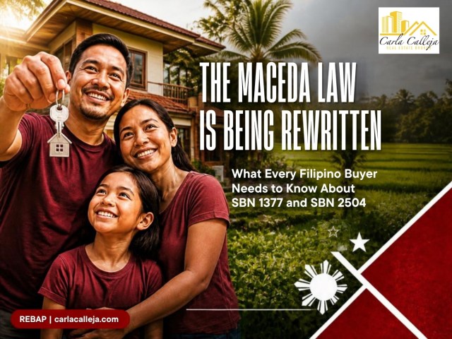 The Maceda Law Is Being Rewritten - SBN 1377 vs SBN 2504 comparison for Filipino homebuyers and OFW investors