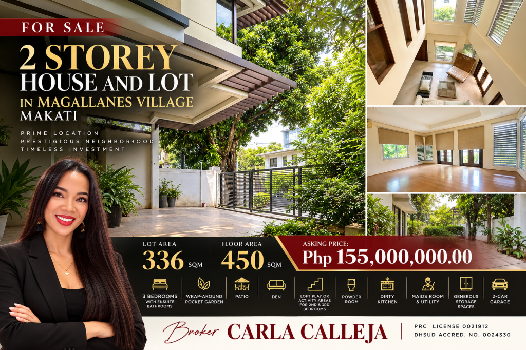 HOuse and Lot for Sale Magallanes Makati