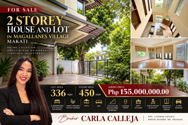 HOuse and Lot for Sale Magallanes Makati